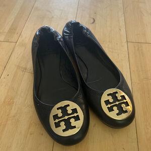 Tory Burch black flats size 8.5